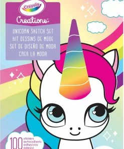 CRAYOLA CREATIONS UNICORN SKETCH SET