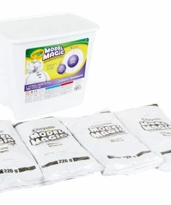 CRAYOLA MODEL MAGIC WHITE 4PACK BUCKET