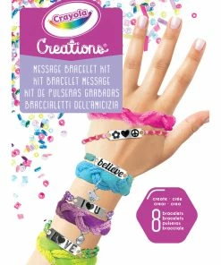CRAYOLA CREATIONS MESSAGE BRACELET KIT