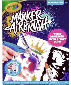 CRAYOLA HAND-POWERED MARKER AIRBRUSH