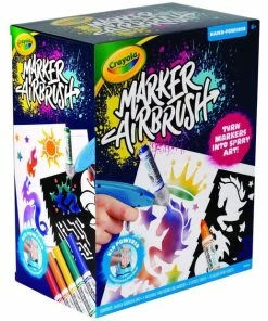 CRAYOLA HAND-POWERED MARKER AIRBRUSH 5 CRAYOLA HAND-POWERED MARKER AIRBRUSH -CRAYOLA Shop 071662073749 2