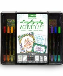 CRAYOLA SIGNATURE CRAYOLIGRAPHY HAND LETTERING SET