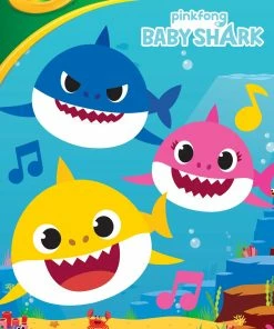 CRAYOLA GIANT COLORING PAGES BABY SHARK