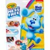 CRAYOLA COLOR WONDER MESS FREE COLORING BLUES CLUES & YOU