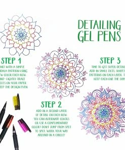 CRAYOLA SIGNATURE DETAILING GEL PENS 20 PACK -CRAYOLA Shop 071662165031 6