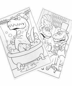 CRAYOLA THE TROUBLE WITH T-REX GIANT COLORING PAGES -CRAYOLA Shop 071662209926 3 scaled