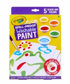 CRAYOLA SPILL-PROOF WASHABLE PAINT