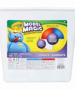 CRAYOLA MODEL MAGIC PRIMARY COLORS 4PACK BUCKET