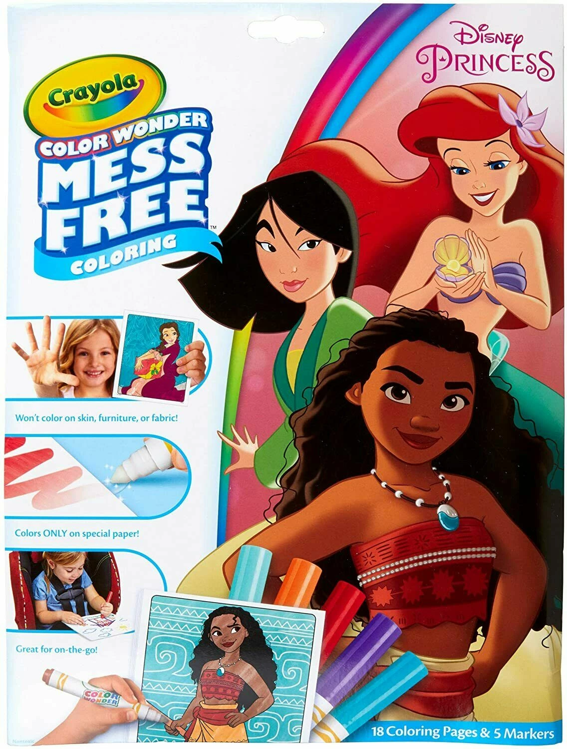 CRAYOLA COLOR WONDER MESS FREE DISNEY PRINCESS 1 CRAYOLA COLOR WONDER MESS FREE DISNEY PRINCESS