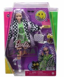 BARBIE EXTRA DOLL #18 SMILEY FACE