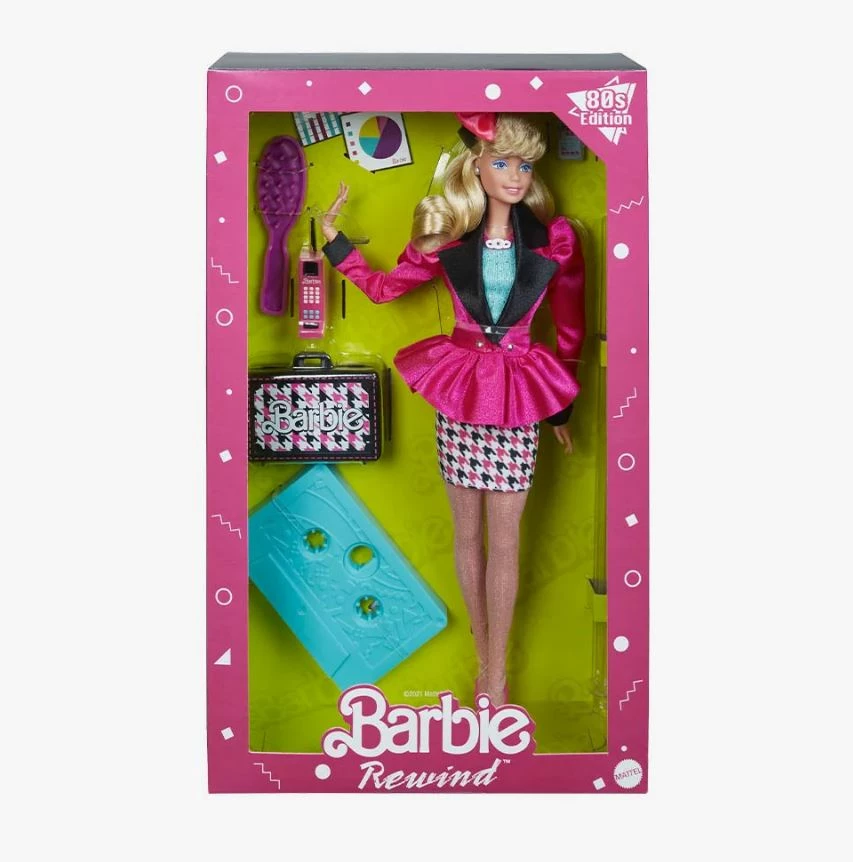 BARBIE REWIND DOLL 80'S CAREER GIRL EDITION 1 BARBIE REWIND DOLL 80'S CAREER GIRL EDITION