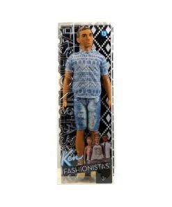 BARBIE KEN FASHIONISTA DOLL DISTRESSED DENIM