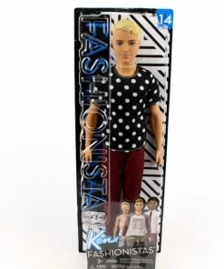BARBIE KEN FASHIONISTA DOLL BLACK AND WHITE