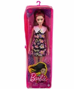 BARBIE FASHIONISTA DOLL #187 FLOWER DRESS