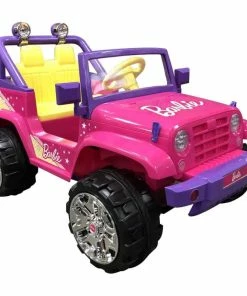 BARBIE CONVERTIBLE JEEP RIDE ON