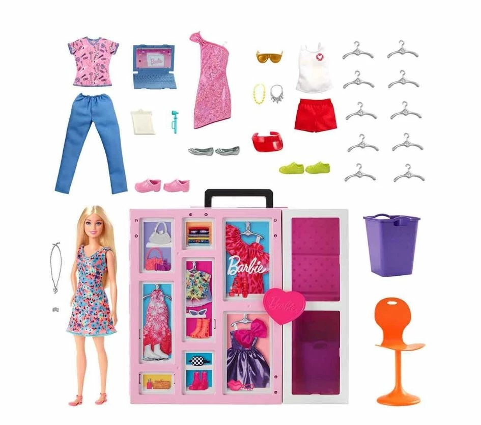 BARBIE DREAM CLOSET DOLL AND PLAYSET 2 BARBIE DREAM CLOSET DOLL AND PLAYSET - Image 2