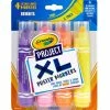 CRAYOLA PROJECT XL MARKERS BRIGHTS 4 PACK