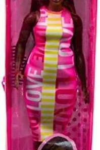 BARBIE FASHIONISTA DOLL #186 SLEEVELESS LOVE DRESS