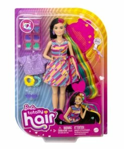 BARBIE TOTALLY HAIR DOLL HEART THEMED