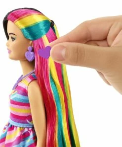 BARBIE TOTALLY HAIR DOLL HEART THEMED 12 BARBIE TOTALLY HAIR DOLL HEART THEMED -CRAYOLA Shop 194735014842 4