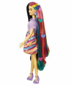 BARBIE TOTALLY HAIR DOLL HEART THEMED 9 BARBIE TOTALLY HAIR DOLL HEART THEMED -CRAYOLA Shop 194735014842 5