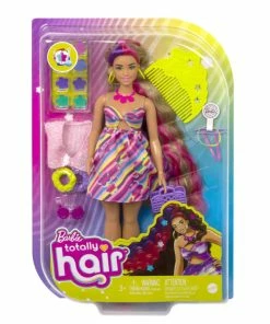BARBIE TOTALLY HAIR DOLL FLOWER THEMED