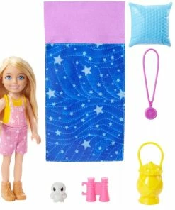 BARBIE DOLL AND ACCESSORIES CHELSEA CAMPING PLAYSET