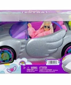 BARBIE EXTRA VEHICLE SPARKLY SILVER CAR