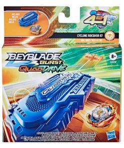 BEYBLADE BURST QUAD DRIVE CYCLONE FURY STRING LAUNCHER SET