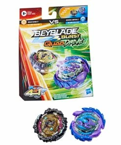 BEYBLADE BURST QUAD DRIVE DUAL PACK WRATH FAFNIR F7 VS BERSERK LINWYRM L7