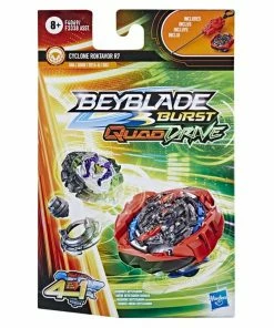 BEYBLADE BURST QUAD DRIVE STARTER PACK CYCLONE ROKTAVOR R7
