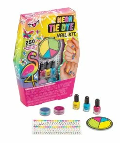 CRAYOLA NEON TIE DYE NAIL KIT