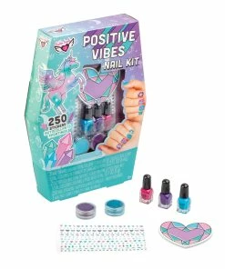CRAYOLA POSITIVE VIBE NAIL KIT