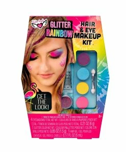 CRAYOLA GLITTER RAINBOW HAIR & EYE MAKEUP KIT