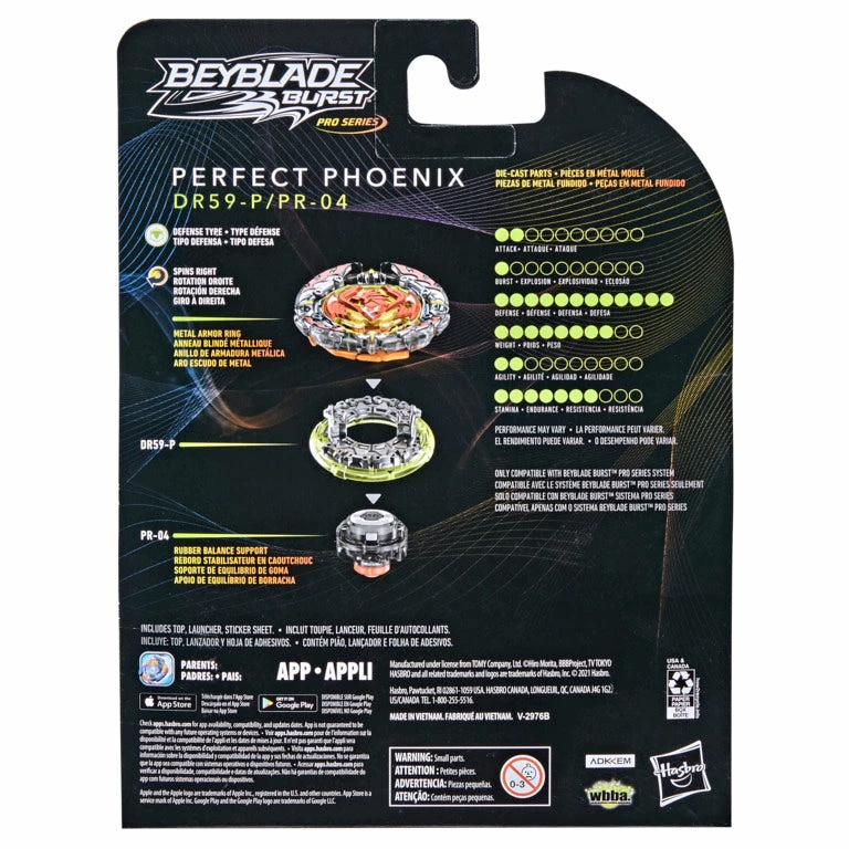 BEYBLADE BURST PRO SERIES PERFECT PHOENIX 3 BEYBLADE BURST PRO SERIES PERFECT PHOENIX - Image 3
