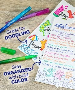 CRAYOLA TAKE NOTE! DUAL-ENDED HIGHLIGHTER PENS 6 PACK -CRAYOLA Shop 71662065348 3 00b6876b 0e3c 4dcc 8c2f fd8ce3f84fcd