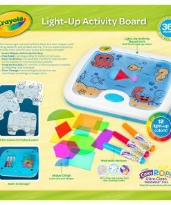 CRAYOLA LIGHT UP ACTIVITY BOARD 9 CRAYOLA LIGHT UP ACTIVITY BOARD -CRAYOLA Shop 81 1482 YoungKids Light upActivityBoard PDP 02 987b65f7 a4c5 4320 b0b4 872fce1f4f21