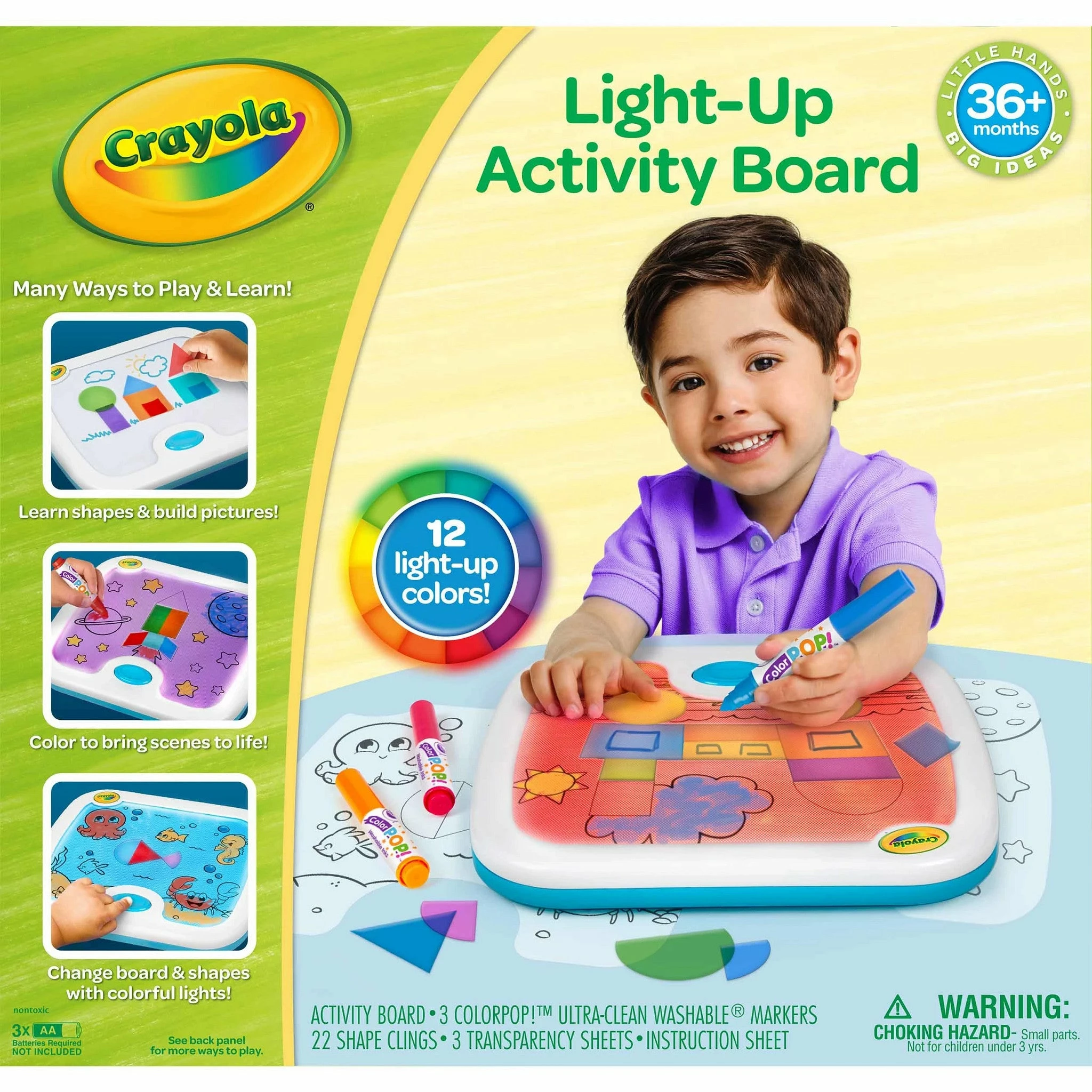 CRAYOLA LIGHT UP ACTIVITY BOARD 1 CRAYOLA LIGHT UP ACTIVITY BOARD