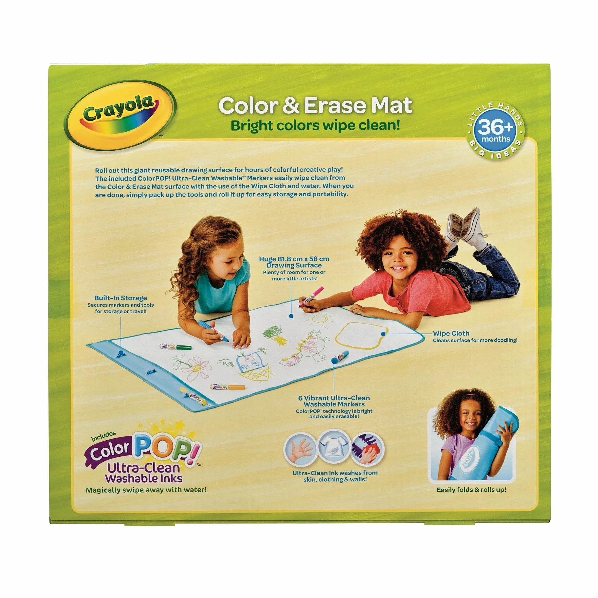 CRAYOLA COLOR AND ERASE MAT 3 CRAYOLA COLOR AND ERASE MAT - Image 3