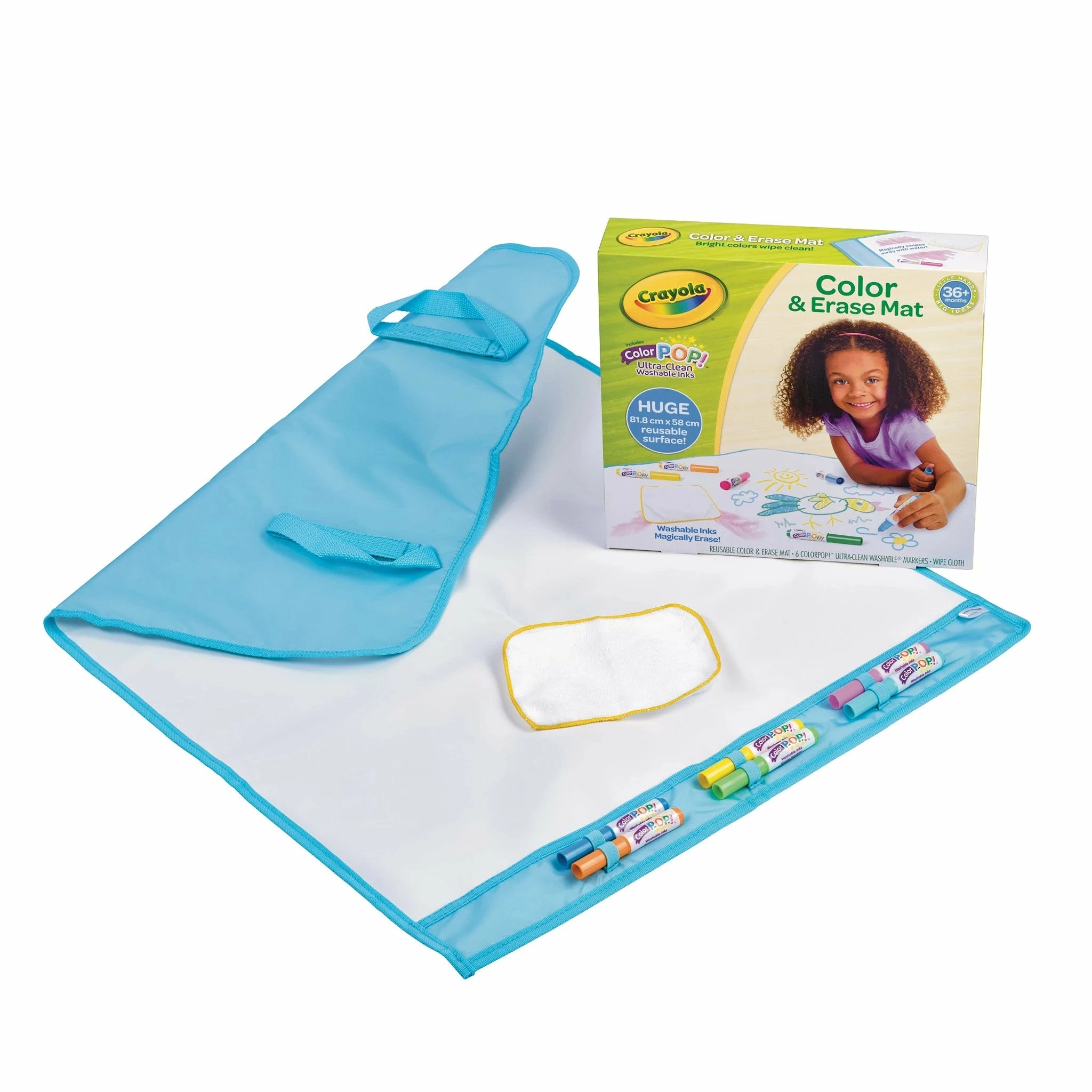 CRAYOLA COLOR AND ERASE MAT 2 CRAYOLA COLOR AND ERASE MAT - Image 2