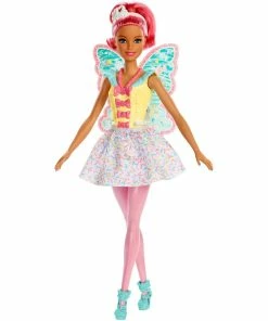 BARBIE DREAMTOPIA FAIRY DOLL WITH PINK HAIR