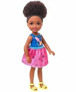 BARBIE CLUB CHELSEA DOLL ROCKETSHIP SHIRT WITH PINK SKIRT