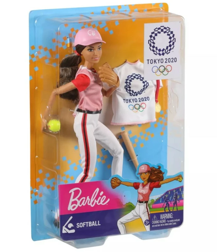 BARBIE CAREER DOLL TOKYO OLYMPICS SOFTBALL 2 BARBIE CAREER DOLL TOKYO OLYMPICS SOFTBALL - Image 2