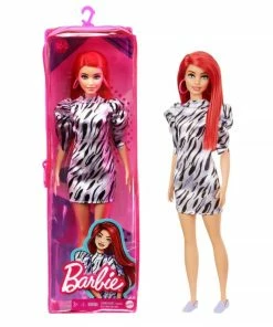 BARBIE FASHIONISTA DOLL #168 PATTERN DRESS SHIRT