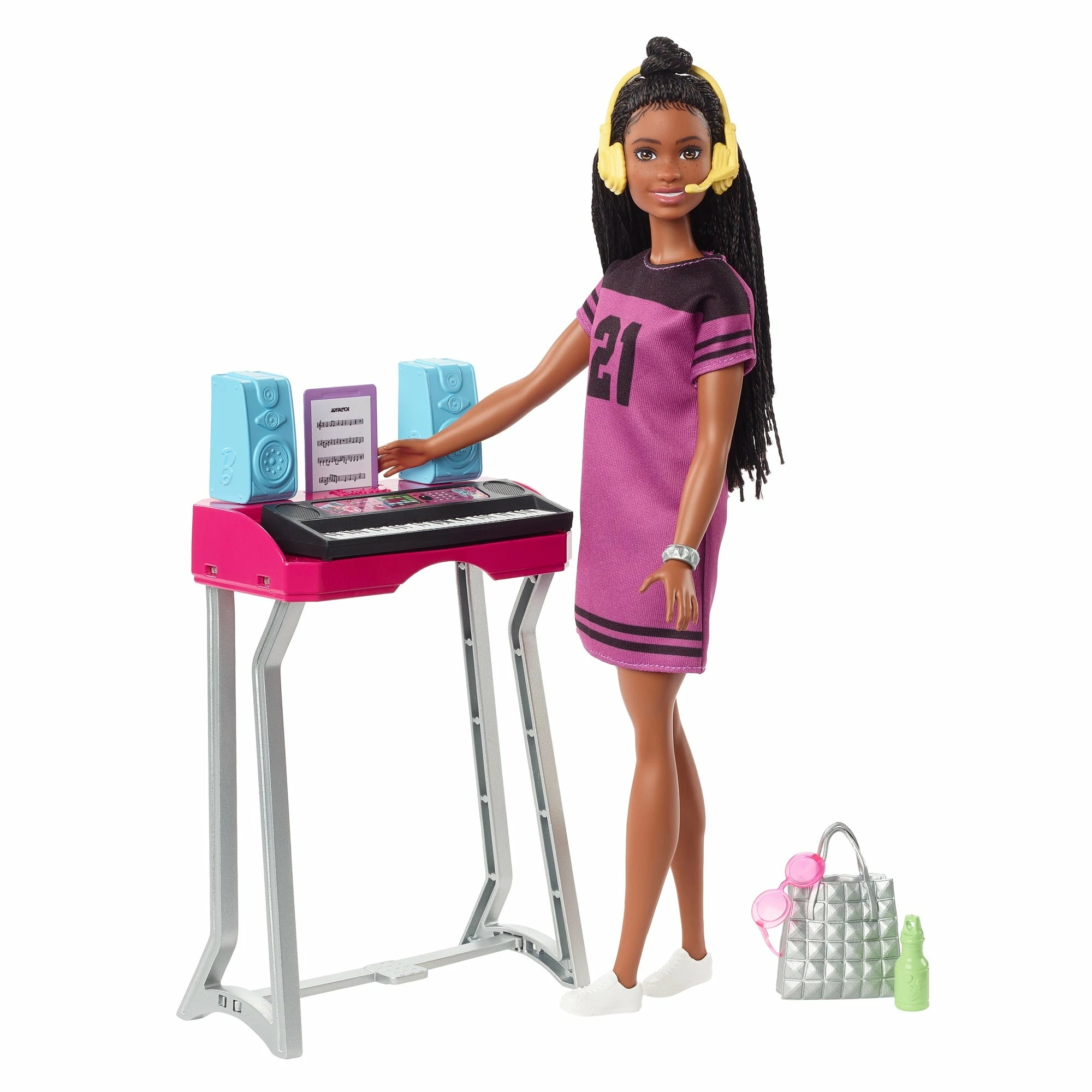 BARBIE BIG CITY BIG DREAMS PLAYSET AND DOLL BROOKLYN RECORDING STUDIO 4 BARBIE BIG CITY BIG DREAMS PLAYSET AND DOLL BROOKLYN RECORDING STUDIO - Image 4