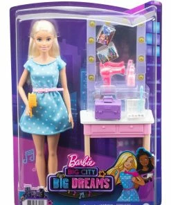 BARBIE BIG CITY BIG DREAMS PLAYSET AND DOLL MALIBU VANITY