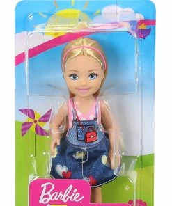 BARBIE CLUB CHELSEA DOLL HEARTS DENIM SKIRT