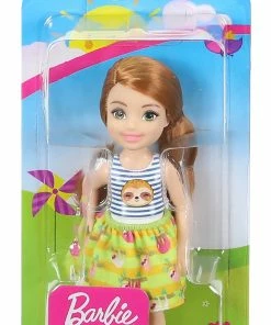 BARBIE CLUB CHELSEA DOLL SLOTH T-SHIRT & SKIRT