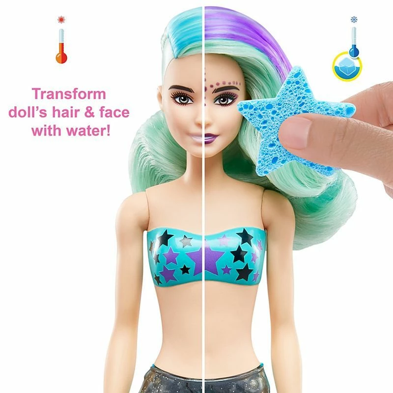 BARBIE COLOUR REVEAL DOLL AQUA TUBE 4 BARBIE COLOUR REVEAL DOLL AQUA TUBE - Image 4