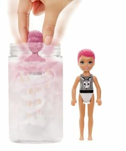 BARBIE COLOUR REVEAL DOLL CHELSEA COLOUR BLOCK SERIES -CRAYOLA Shop BARBIE COLOUR REVEAL DOLL CHELSEA COLOUR BLOCK SERIES 887961920307 GWC60 4